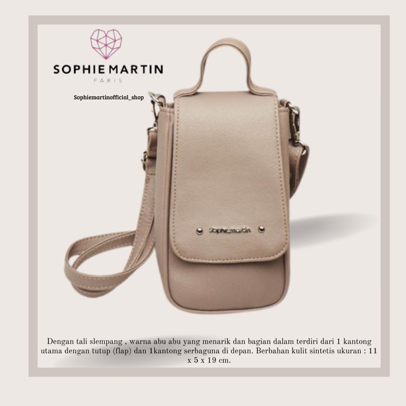 DOMPET WANITA DOMPET HP SOPHIE MARTIN PARIS SHOPIE DOMPET TALI PANJANG PROMO SHOPEE SHOPPE SHOPI