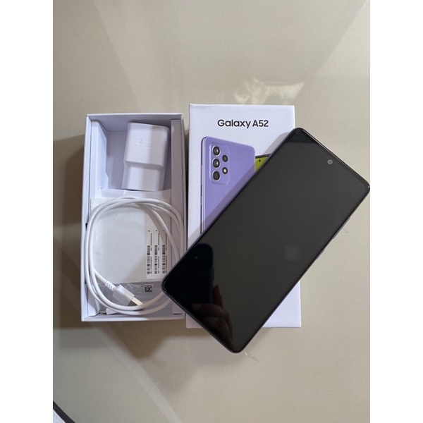 Second Samsung Galaxy A52 warna Awesome Violet RAM 8/256gb