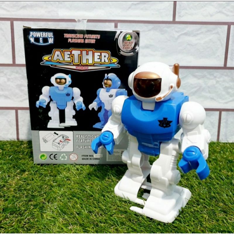 MAINAN ANAK ROBOT BISA BERJALAN/ROBOT AETHER