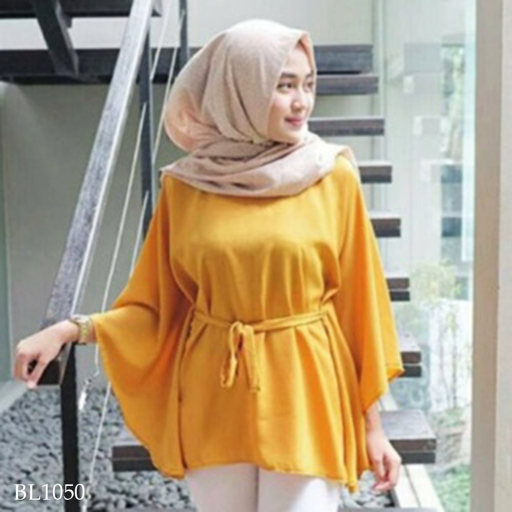 Clove Blouse Elona Batwing Top High Quality Rina Blouse Atasan Wanita BL1050