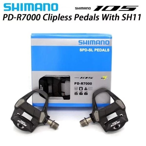 PEDAL CLEAT ROADBIKE SHIMANO 105 R7000 INCLUDE CLEAT