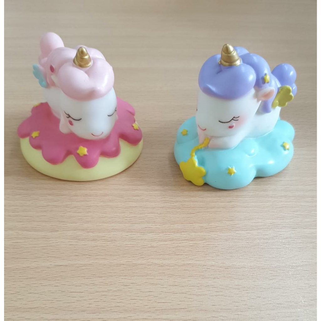 Cake Topper Toper Hiasan Kue Miniatur Ultah Unicorn My little Pony /Pc