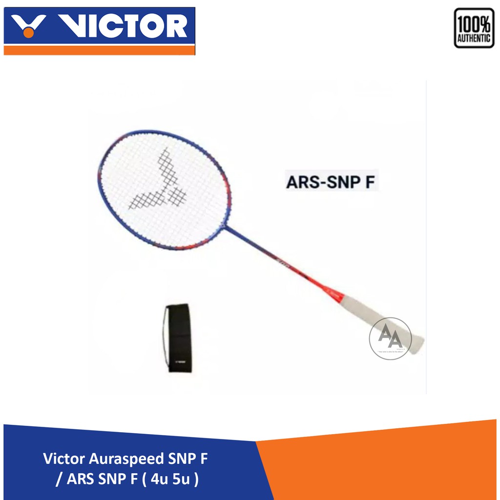 New  Raket Badminton Victor Auraspeed SNP F / ARS SNP F ( 4u 5u )
