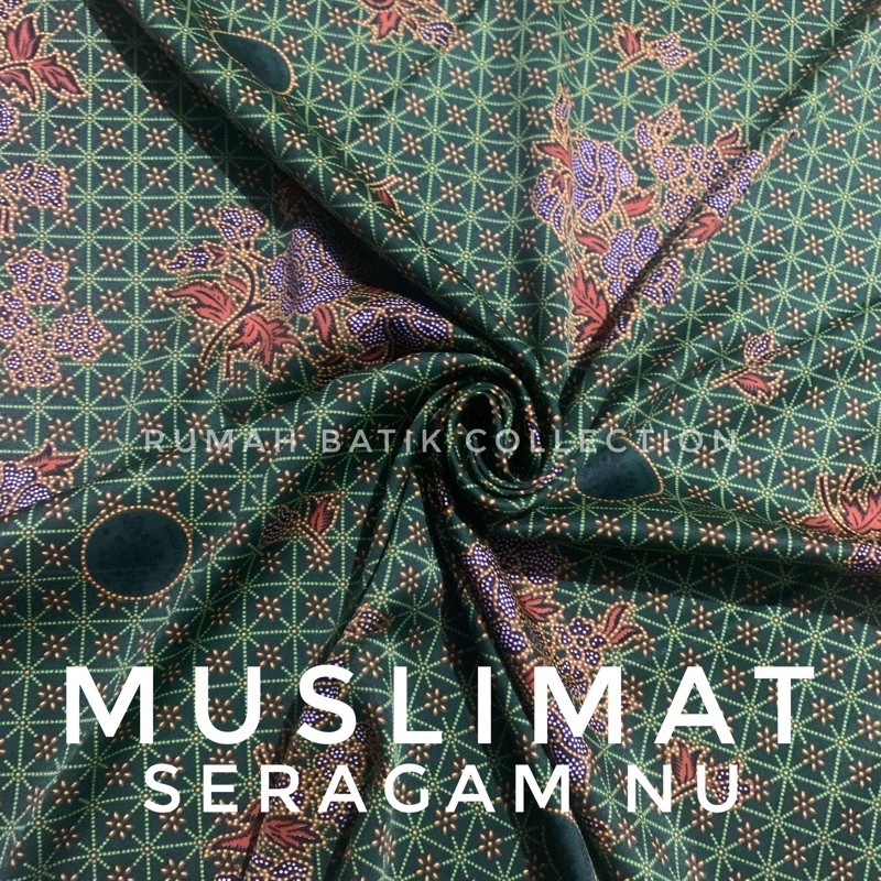 Kain Muslimat  BSY dan Semi Sutra / Batik NU / Seragam NU