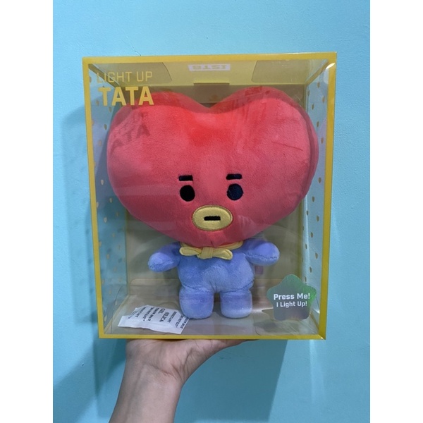 READY OFFICIAL BT21 LIGHT UP DOLL TATA