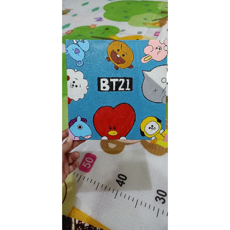 LUKISAN GAMBAR BT21