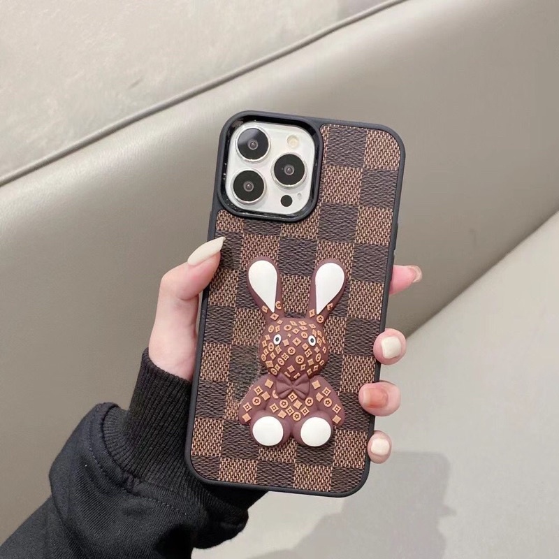 LV RABBIT IPHONE LEATHER CASE 7 8 8+ X Xs Xr Xsmax 11 11pro 11promax 12 12pro 12promax 13 13pro 13promax