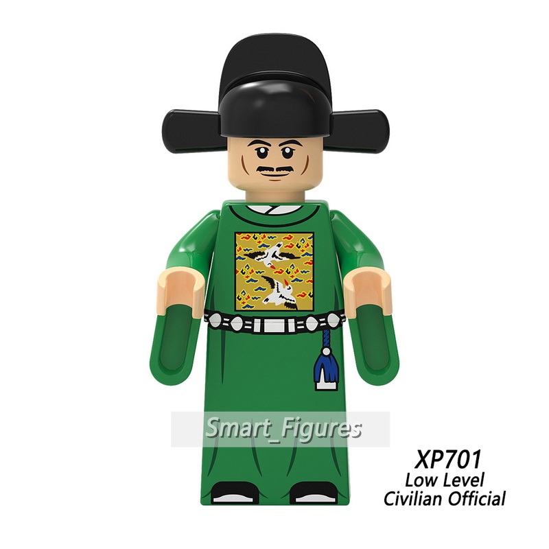 Kt1094 Mainan Action Figure Mini Brokat Guard Civilian Gaya Cina Kuno Untuk Koleksihadiah