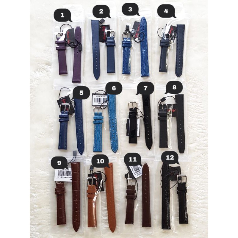 Strap Kulit Jam - Avante Italy Ukuran 16