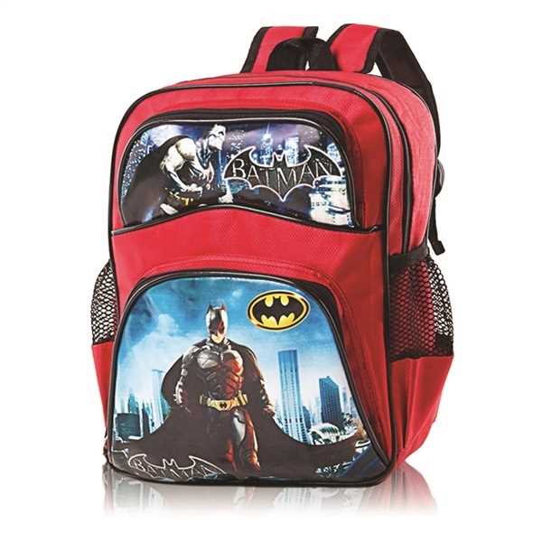 Inficlo Sale SRU 418 TAS RANSEL SEKOLAH BACKPACK ANAK TK SD BATMAN murah MERAH DIAMOND original