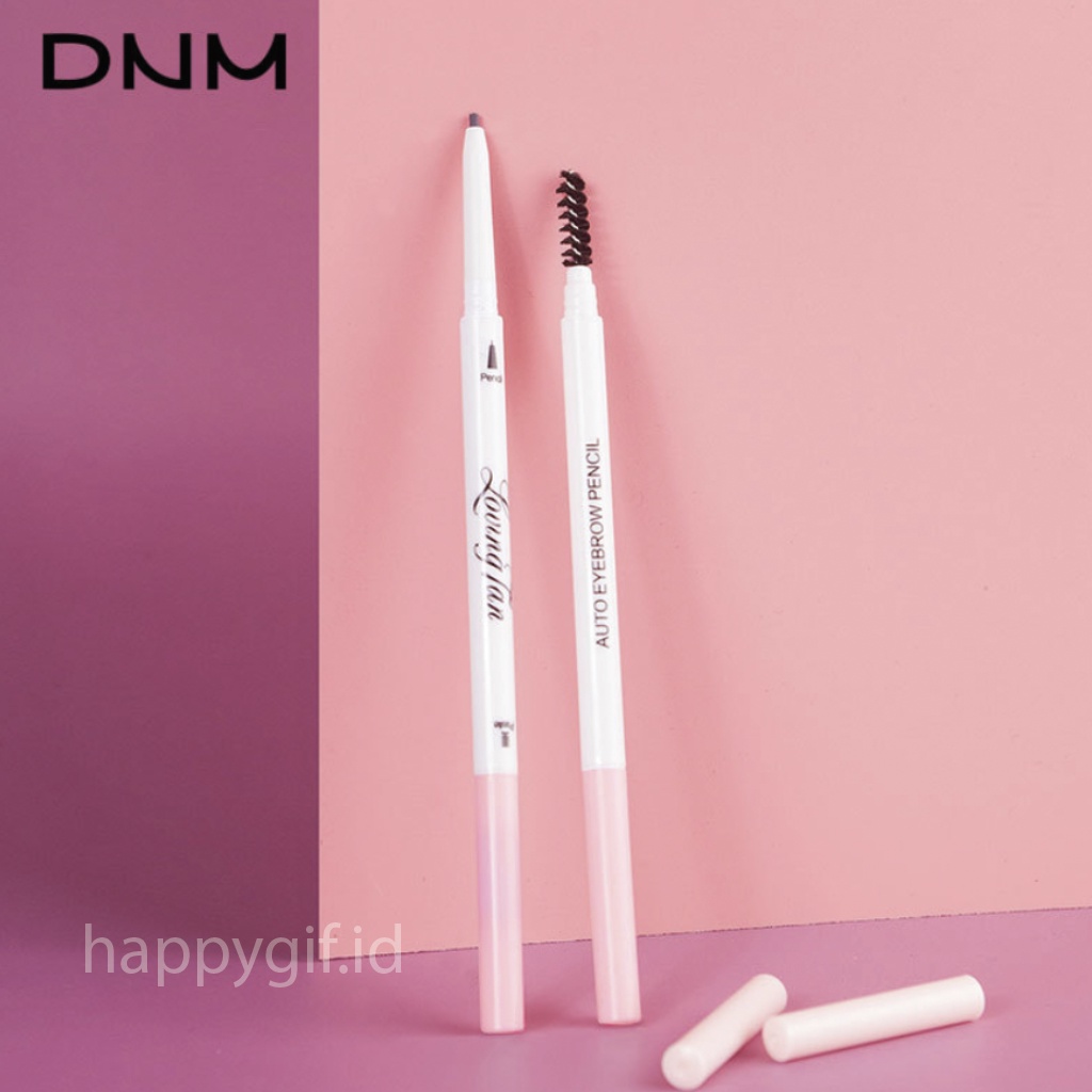 DNM Pensil Alis Original 1,5mm Eyebrow Kepala Ganda 6 Warna LA052