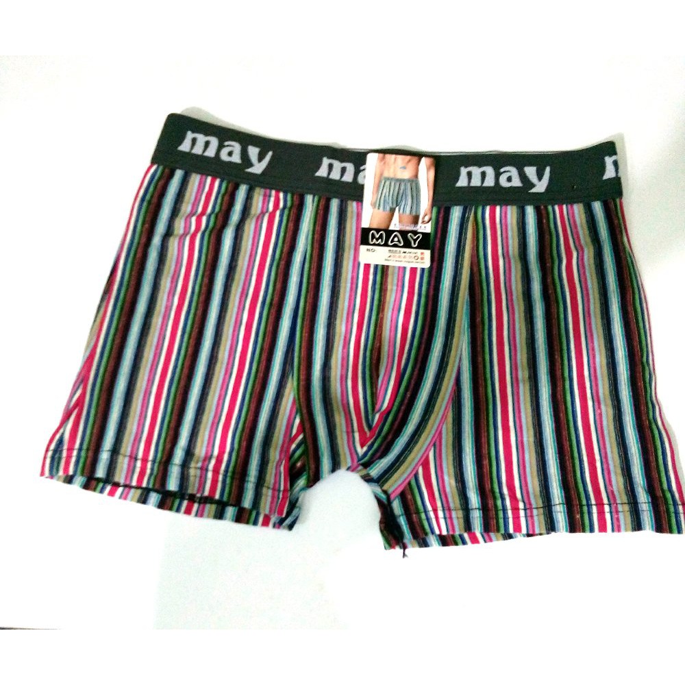 GROSIR Motif Garis Celana Dalam Boxer Pria
