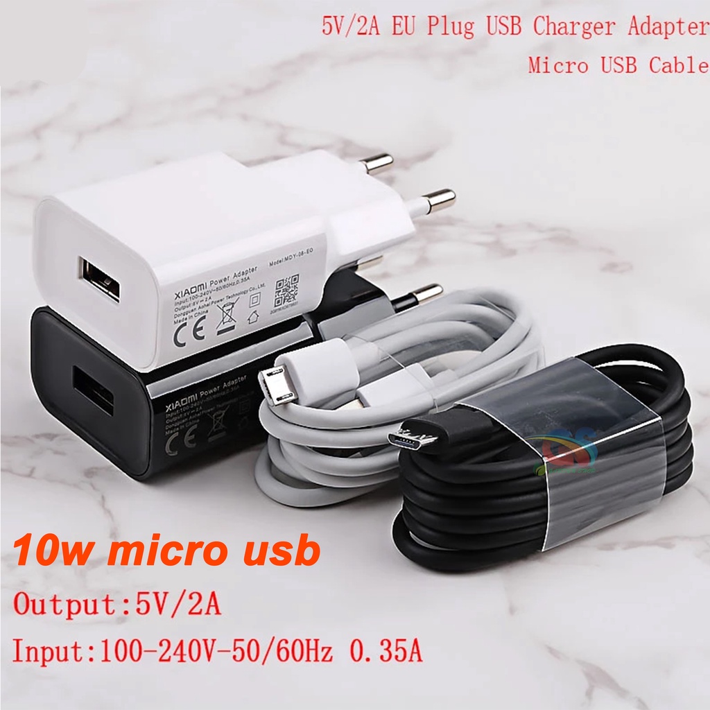 [ ORI ]Charger Xiaomi Original 100% Fast Charging/Charger Xiaomi Redmi 2 3 4 5 Note 2 3 4 5plus 6A 5pro 5A