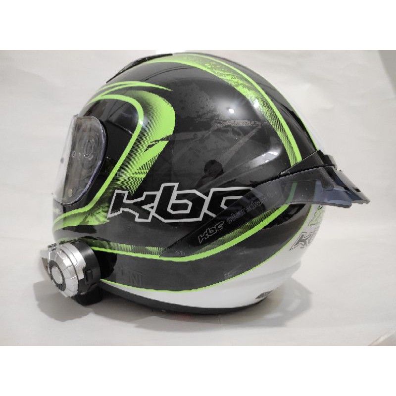 Spoiler Helm KBC VK/VR - Yamaha Murah Kualitas Mewah Hitam Bening