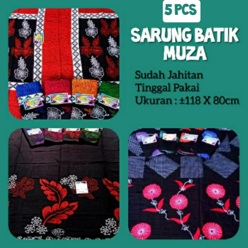 5 Sarung Batik Santri Wanita Anak Remaja