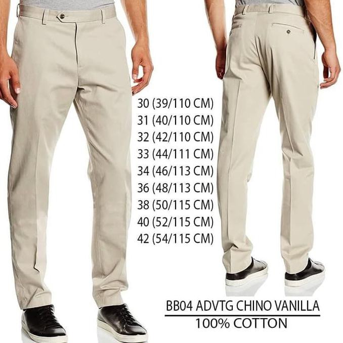Celana Chino Pria Brooks Brother 04 Advtg Chino Vanilla Kris182Shop