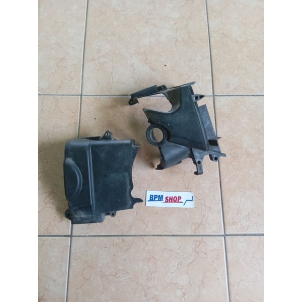 cover pelindung mesin Mio Mio Soul Fino karbu bekas original