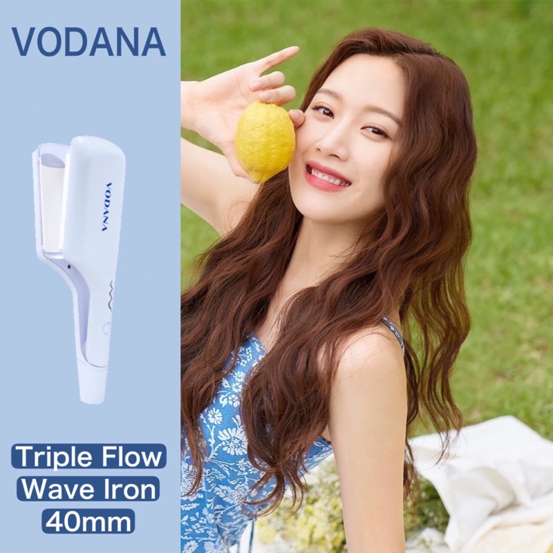 高質 VODANA トリプルフローウェーブアイロン40mm ヘアアイロン - www