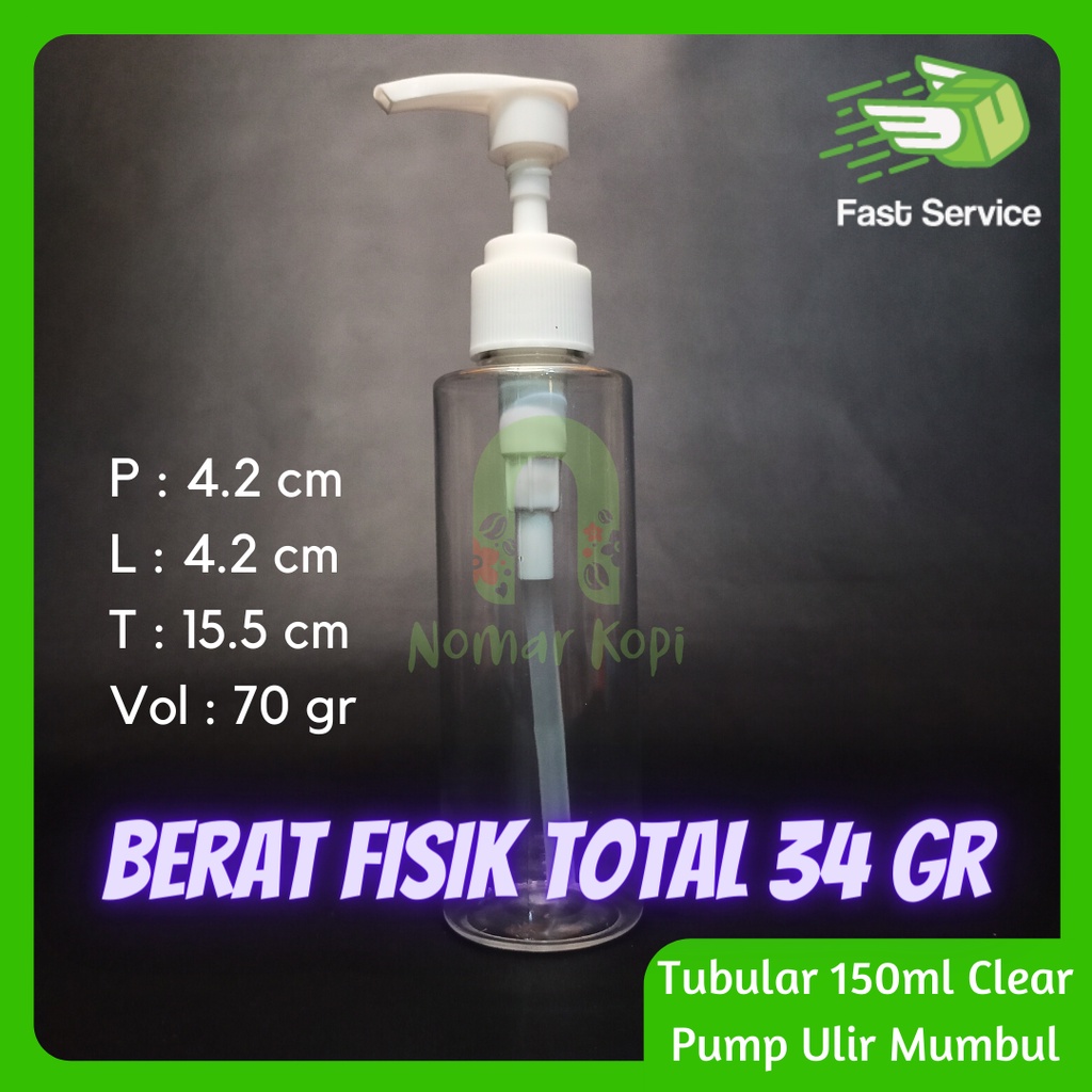 BOTOL PUMP 250ml PET BENING TEBAL LOTION SHAMPOO SANITIZER SABUN