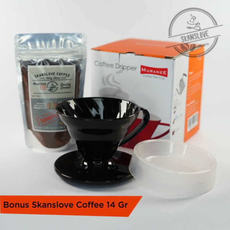 

Muranee V60 Plastic Dripper Saringan Kopi V60 Size 01 V01P
