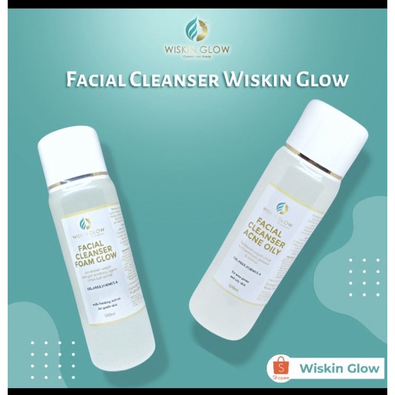 facial cleanser wiskin glow