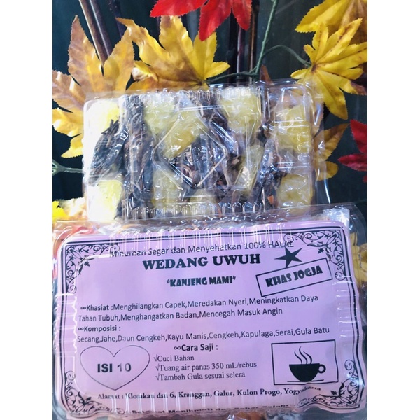 

Wedang Uwuh KANJENG MAMI khas ASLI JOGJA