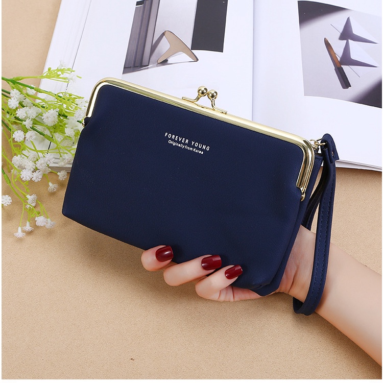 Dompet Panjang Cluth Wanita Terbaru Import FOREVER YOUNG 2 IN 1- 348