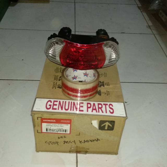 Lampu Belakang Stop Lamp Supra X 125 Lama 2005 2006  Assy 33700-KPH-901 Ori Orginal Ahm