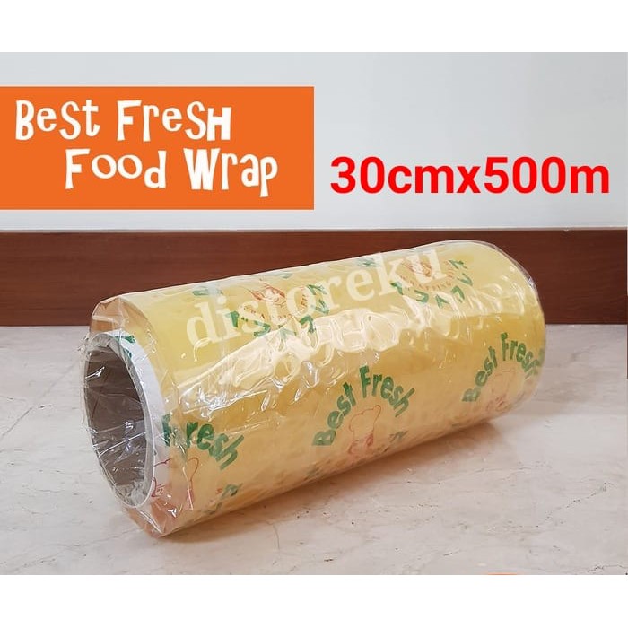 KILOAN BEST FRESH 30CM x 500M PLASTIK WRAPPING CLING FOOD WRAP STRETCH FILM