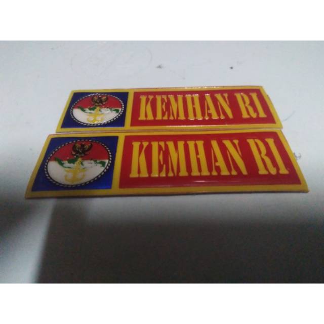 

Stiker Plat Kemenhan RI