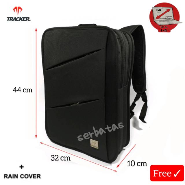 Tas ransel laptop backpack tas punggung tracker pria