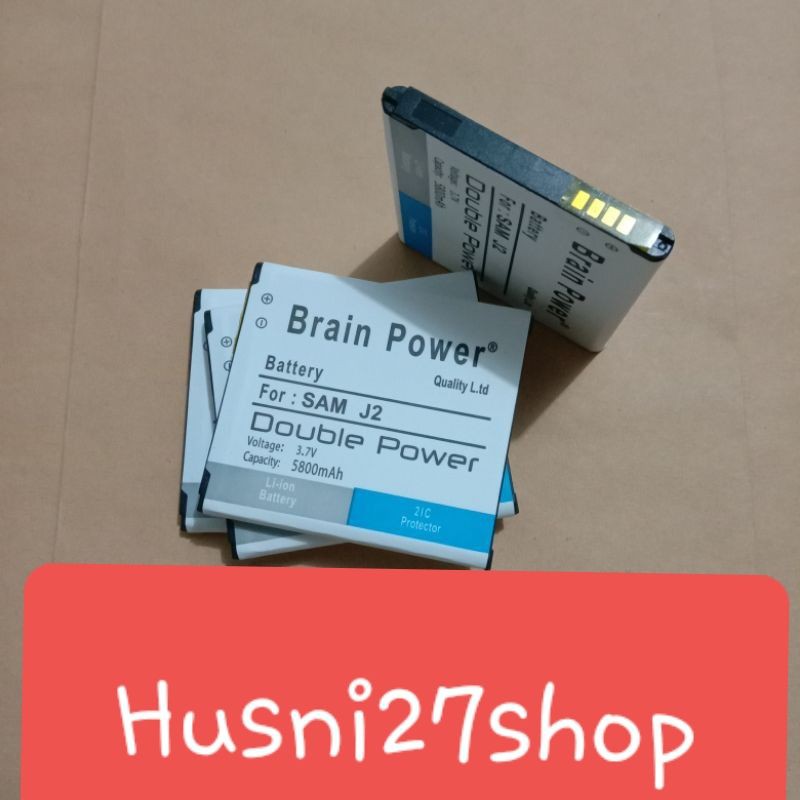 Batre battery Samsung J2 Double Power Battery