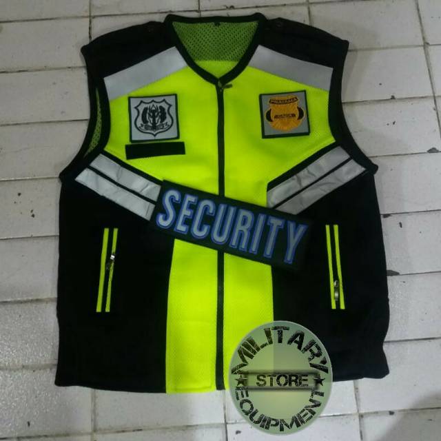 Rompi security/rompi satpam/rompi dobel mes/rompi security dobel mes