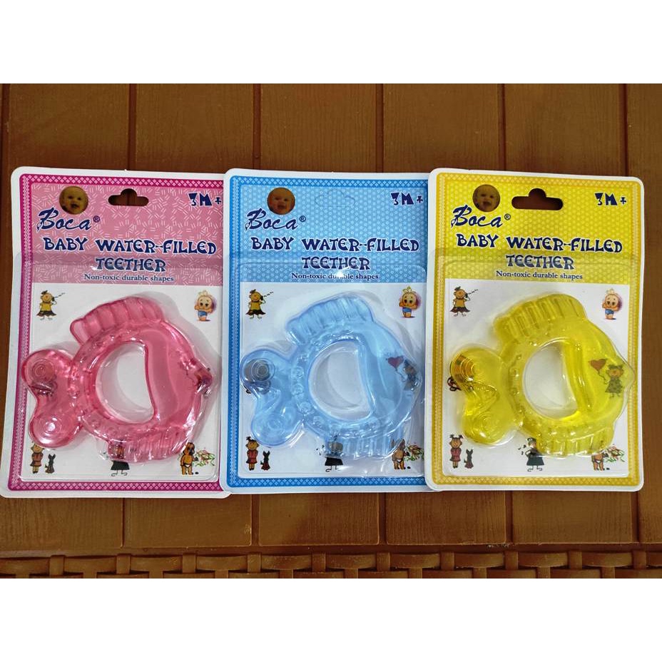 Mainan Gigitan Bayi Teether Air Boca - Water Filled Teether WARNA RANDOM