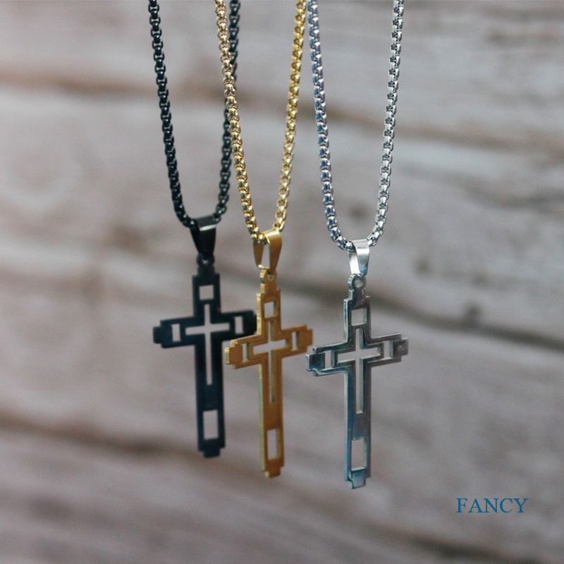 Kalung Choker Bahan Stainless Steel Warna Emas Dan Silver Untuk Pria