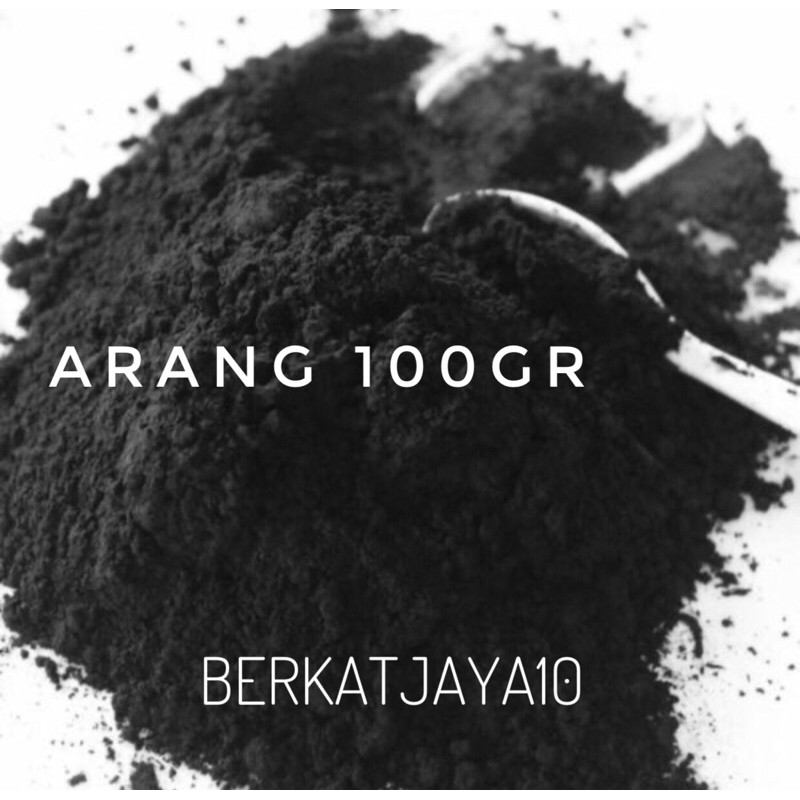 Repack 100 Gram Activated Charcoal Powder Food Grade Bubuk Arang Aktif