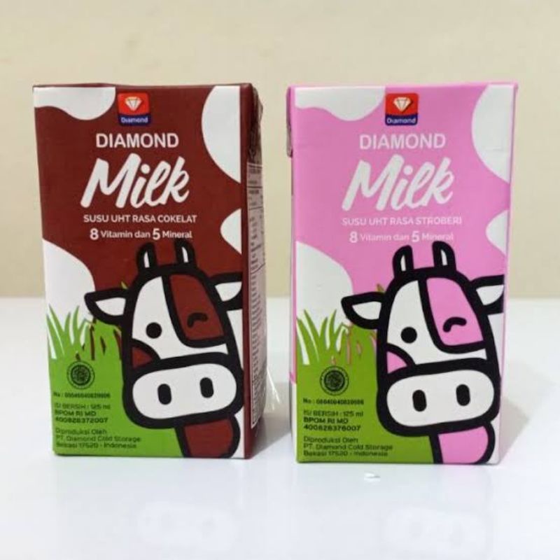 

Susu Diamond UHT 125ml