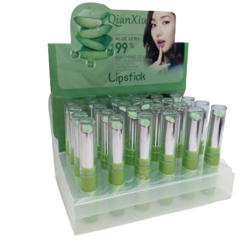 LIPSTICK QIAN XIU 99 ALOE VERA / 12.WARNA