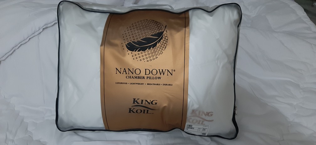 King Koil Nano Down Chamber Pillow |  Bantal Bulu Angsa
