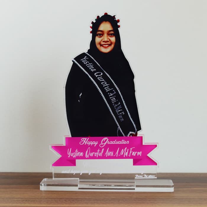 Langsung Order plakat wisuda, plakat graduation, plakat penghargaan, kado wisuda unik Limited