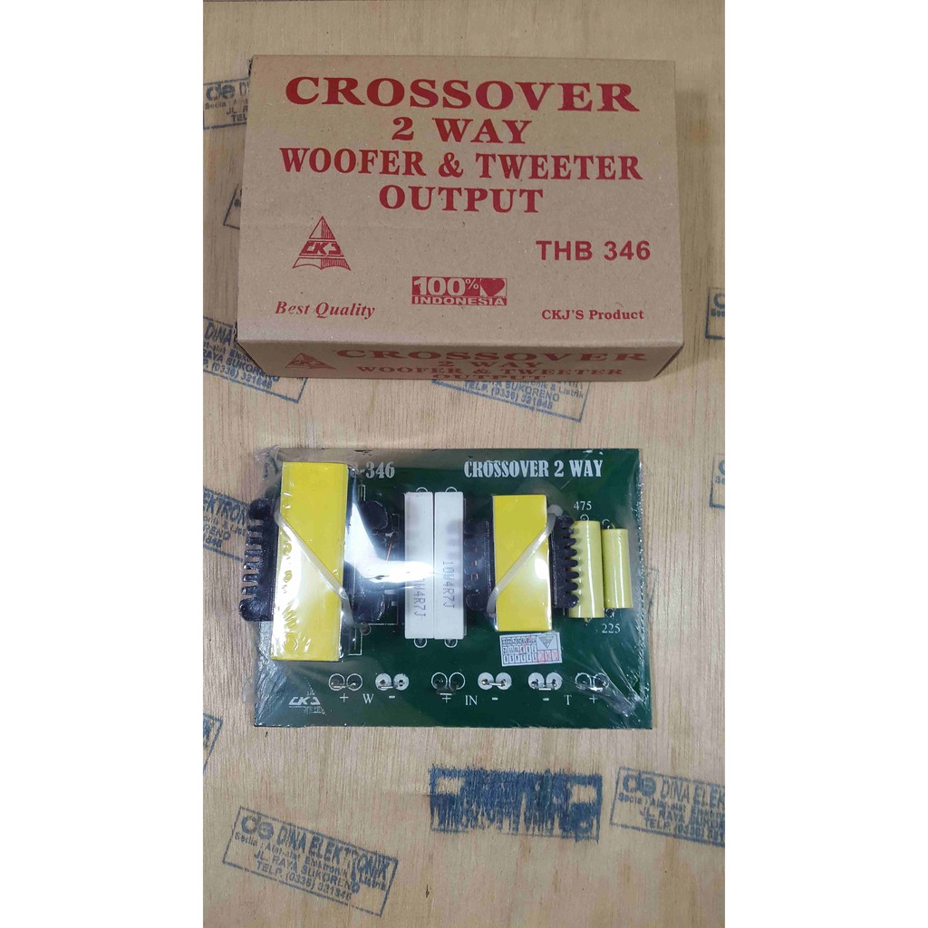 KIT CROSSOVER PASIF 2 WAY - LOW Dan HIGH