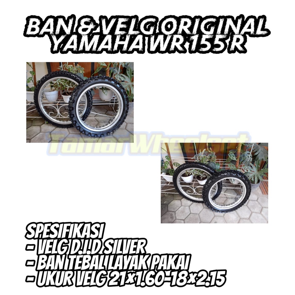 VELG SET YAMAHA WR 155 DID JAPAN