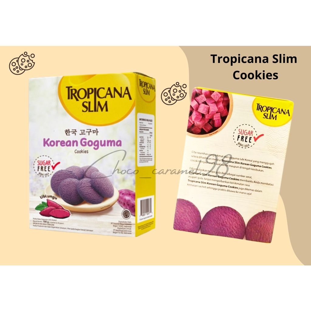 

Tropicana slim cookies Korean Goguma 100gr