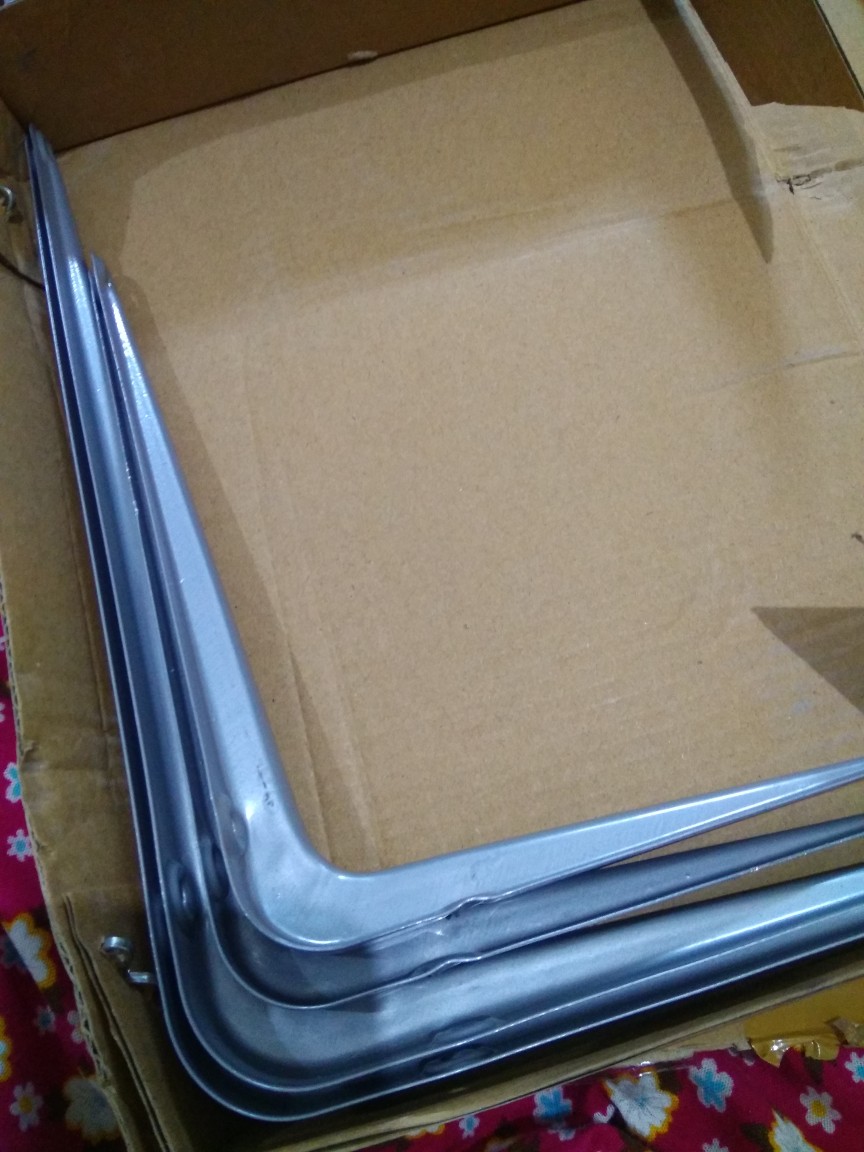 Siku Rak 5 X 6/ Siku Rak 5x6/ Siku L/ Shelf Bracket 5 X 6 (harga Untuk 1bj)