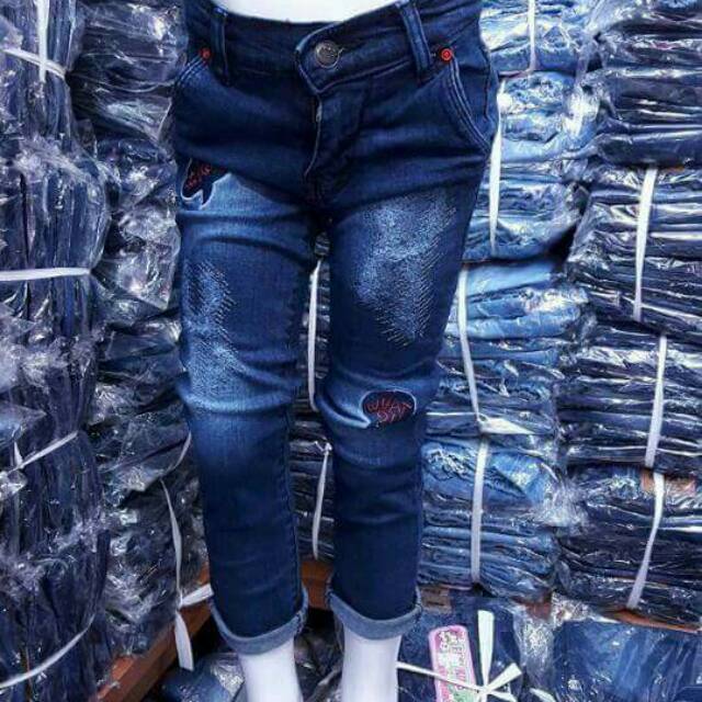 jeans sobek anak/celana jeans anak//levis anak cewek