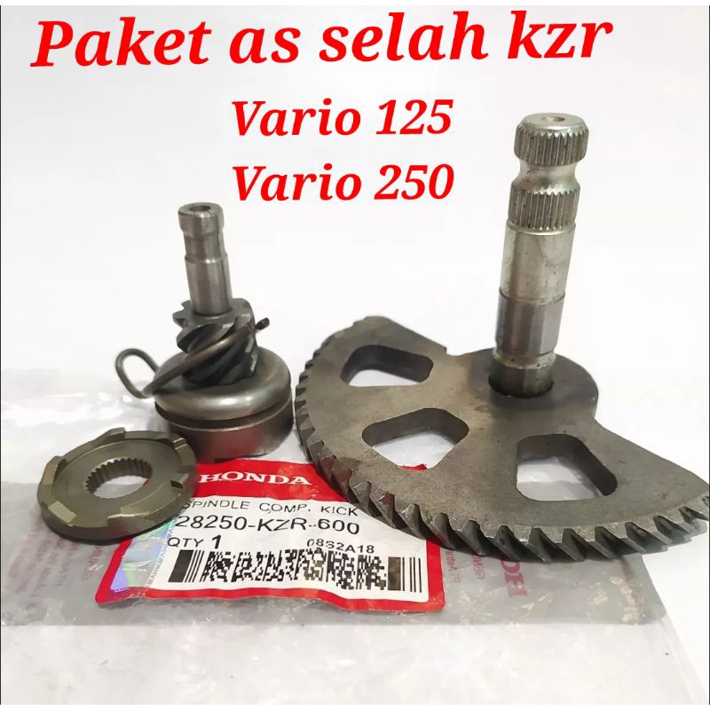 PAKET AS SELAH PLUS GIGI PINION VARIO 125 VARIO 150 AHM KZR