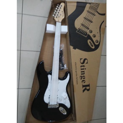 Gitar Melody Stinger Strato Caster St-102dx Free Kabel 5meter Star Seller Termurah