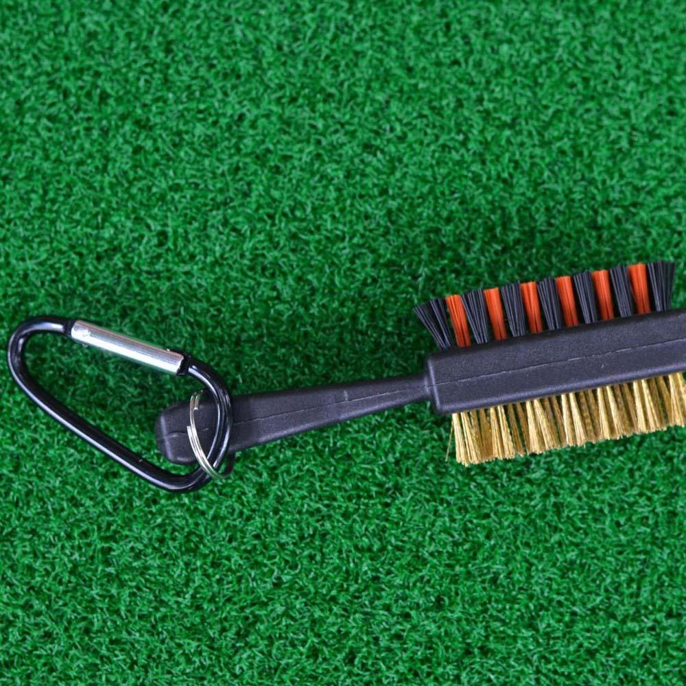 Sikat Club Golf AUGUSTINA 2sisi High Quality Wedge Ball Slot Cleaning Brush Sharpener Alat Sikat Pembersih Alur Golf Puterter