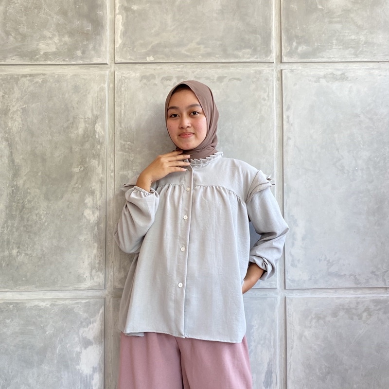 BLOUSE CRINKLE AIRFLOW // MODEL NAWELA