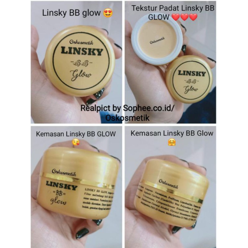 BB CREAM LINSKY BB GLOW BBGLOW ORI 1000%